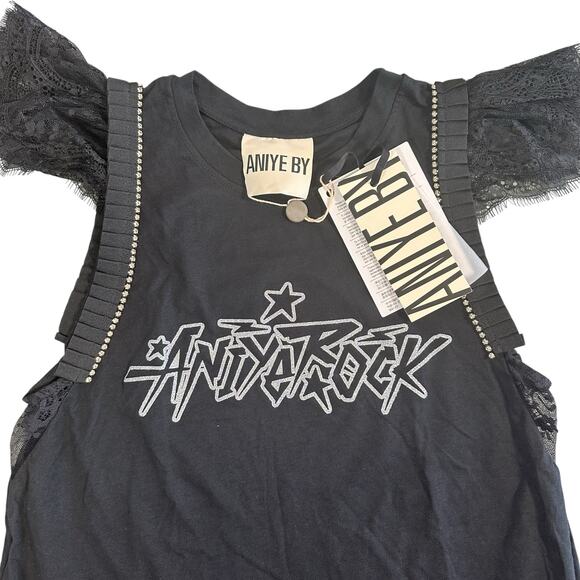 Aniye By Women's Rock T Shirt Size 40 US XS - Picture 6 of 8